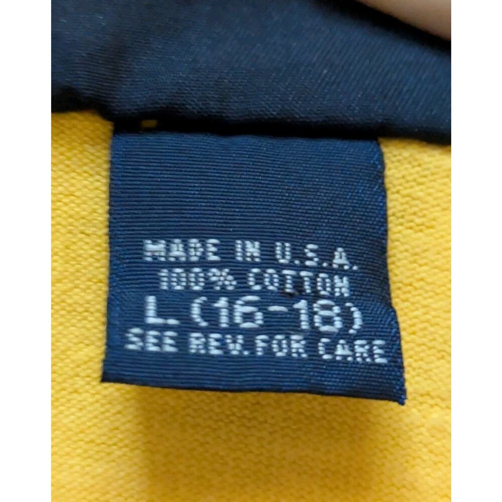Vintage Y2K Nautica T-Shirt 100% Cotton Made In USA - Mens Large - Picture 3 of 16